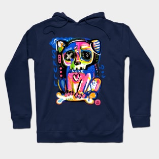 Skull dog Hoodie